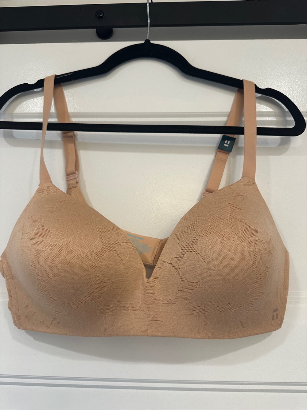 Tommy John Second Skin Lightly Lined Comfort Lace Wireless Bra